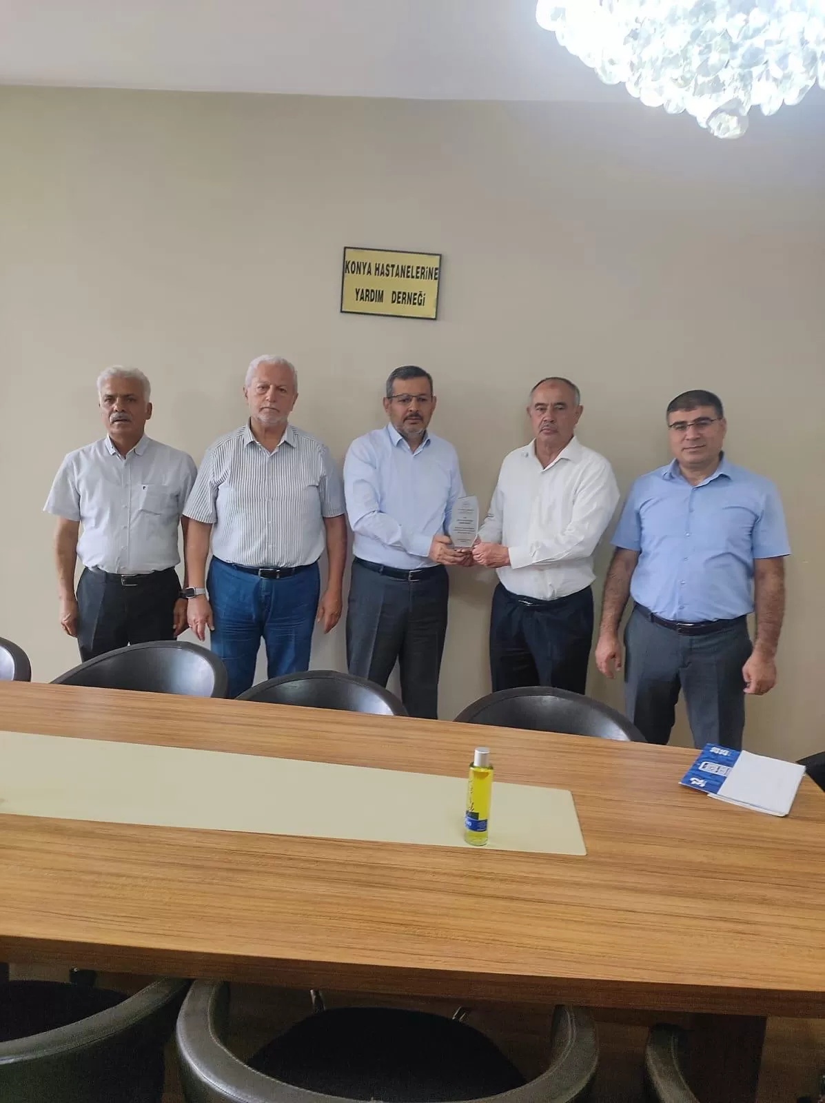 Konya Numune Hastanesi Başhekimliği’nden Vakfımıza Teşekkür Ziyareti